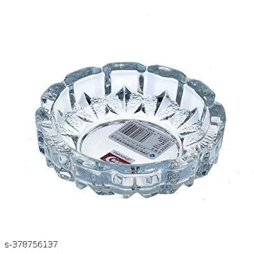 Crystal Shivling Shiv set with brass trishul and Nandi, perfect for puja or good luck gift. Indian-made crystal bowl included. (6 cm x 5 cm x 3 cm)