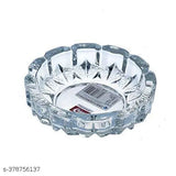 Crystal Shivling Shiv set with brass trishul and Nandi, perfect for puja or good luck gift. Indian-made crystal bowl included. (6 cm x 5 cm x 3 cm)