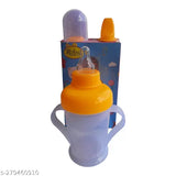 Multicolor royal Babu BPA-free, leak-proof sipper bottle with double handles, 300ml