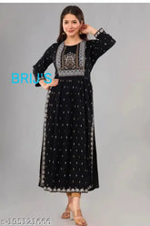 Rayon printed Taj Mahalyok Kurta with three-quarter sleeves, featuring an Indian printed combo design