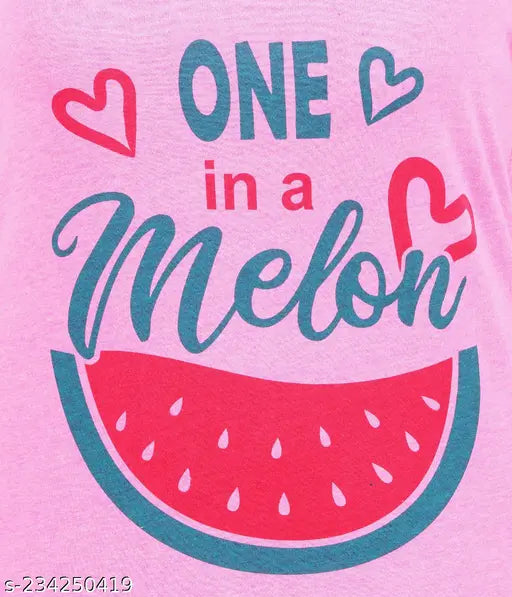 Stylish printed cotton pyjama set with top, soft and comfortable for sleep, lounge, or evening walks