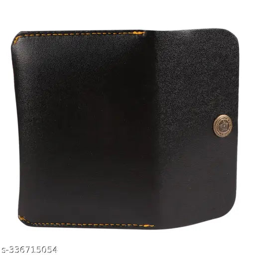 Genuine leather ATM card holder, free size with 2 compartments for 10 cards, stylish and fashionable accessory from India