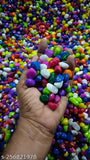Multi-colored pebble pack (5kg), ideal for plants, all-purpose use in pots - India origin
