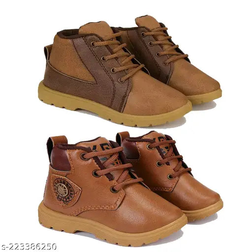 Canvas Bersache sneakers/loafers for kids (pack of 2), breathable & comfortable, lightweight for daily wear