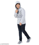 Two cotton full sleeve boys sweatshirts with printed designs, great for active wear