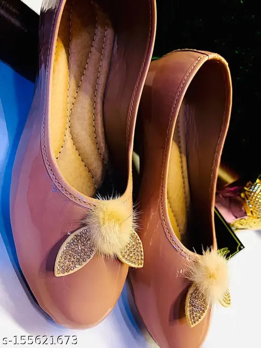Synthetic Marbel butterfly bellies loafers, comfortable, lightweight, traditional style, popular summer footwear