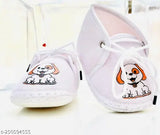 Cotton and EVA printed net baby booties combo (Set of 3), suitable for newborn babies 0-12 months, Indian origin