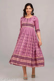 Rayon printed combo kurti for women, three-quarter sleeves, M-XXXL sizes, modern style-statement from Aishani by Maruti Udyog, India
