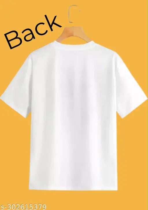 Cotton blend men's alphabet t-shirt, "My Life Line A" print on short sleeves, XS-XL sizes available