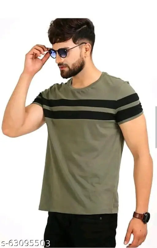 Striped net cotton short-sleeved party wear, vibrant and festive Indian fashion for women