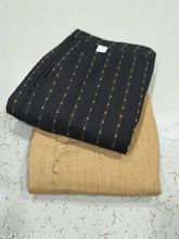 Textured net cotton pants combo for women, pack of 2 - trendy Indian fashion