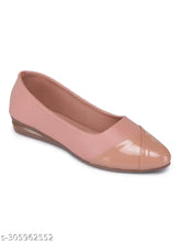 Patent leather bellies ballerinas for women - Solid design in various colors: red, beige, tan, white, blue, green, peach, pink, grey