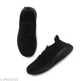 Black PVC lace-up school shoes for kids, Elecant A2 Gola G-2001, lightweight and comfortable, ideal for daily wear, available in sizes 5-5.5, 5.5-6, 6-6.5, 6.5-7, 7-8, 8-9, 9-10 years, made in India