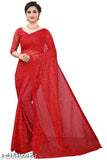 Embellished net sari for summer, free size, 5.2m length