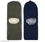 Woolen reversible monkey caps (12 yrs+, pack of 2) - warm, stretchable, and comfortable acrylic wool balaclavas for men & unisex