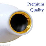 Personalized white aluminium sipper bottle (750 ML), customized with a photo or name for gym, school, or office use