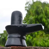 Marble 12cm Shiva Lingam, Big Size symbolic sculpture from India