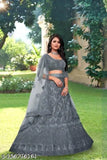 Red net Chitrarekha alluring lehenga set with embroidered top and lace dupatta for ladies, free size