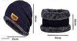 Black wool combo set: Winter beanie, sunglasses, and touch-screen gloves for men and women