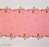 Cotton floral single bedsheet with 1 regular pillow cover, ideal for summer adult use, made in India