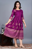 Rayon Buta Gown, three-quarter sleeves, zari woven, Indian bridal attire for women, S-XXXL sizes available