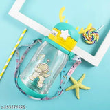 Multicolor ABS+ plastic kids school bottle by SOCYDOO Brand, shatter-proof, leak-proof, anti-bacterial, hanging strap. Limited edition pack of 1