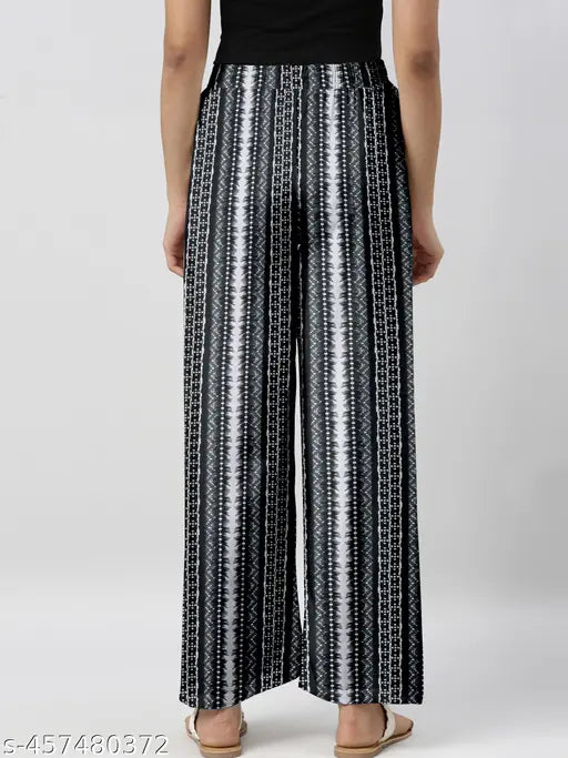 Cotton heart-printed maxi pyjamas for women, premium lycra blend in India