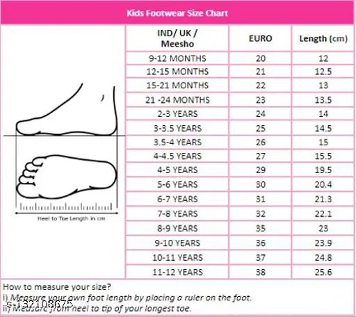 Multicolor canvas and PVC kids sandals, lightweight and breathable for daily wear. Comfortable slip-on design, adjustable to fit well. Durable, air cushion outsole with shock absorption and slip resistance. Perfect for fashionable, long-term kid's footwear. Made in India