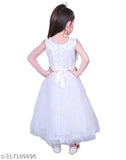 Grinning sleeveless cotton party dress for kids, vibrant and stylish