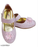 Synthetic pink belly shoes for kids (18-24 months - 10 years), Indian brand with exclusive design and genuine quality