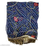 Embroidered Georgette Rajputi Poshak for women, high-quality party dress with Lehenga, Kurti, Odni, and Astar