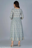 Rayon Angrakha print combos, three-quarter sleeves, diverse sizes S-XXXL, Indian origin