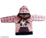 Wool winter hoddy for babies in stylish prints, warm and cozy baby clothing in various sizes