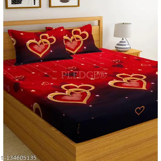 Mickey Mouse print, superfine polycotton kids bedsheets set of 2 with 4 pillow covers, ideal for summer