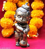 Handcrafted resin Lord Hanuman ji idol, big size, Indian origin - perfect for home decor or gift, symbolizing power, strength, joy, and good luck