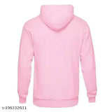 Pink cotton hoodie with life line heart beat design for unisex kids, sizes 9-16