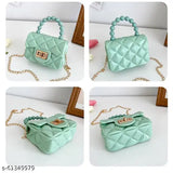 Trendy mini acrylic jelly sling bag, free size, durable waterproof purse for kids, made in India