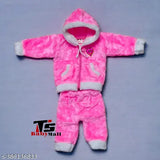 Wool sweater set: Self-designed net pattern for baby boys and girls (0-3 months), lightweight and soft from India