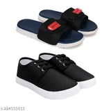 Waterproof EVA slippers for kids, featuring latest casual designs in pack of 2. Breathable, shock absorbent flip flops ideal for daily wear