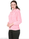 Wool women's sweatshirt - Pretty Ravishing solid color, long sleeves, M & L sizes available