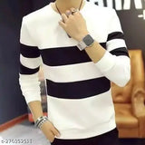 Cotton blend long sleeves printed t-shirt combo by Zunaira Men, India - soft, comfortable, and ideal for sports, gym wear