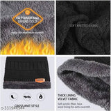 Wool unisex beanie cap & muffler scarf combo set - soft, warm, and stylish winter wear accessory (any color)