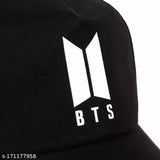 Stylish BTS cotton cap with embroidered design, digital watch and black mask for men and boys, Indian-made fashion accessory