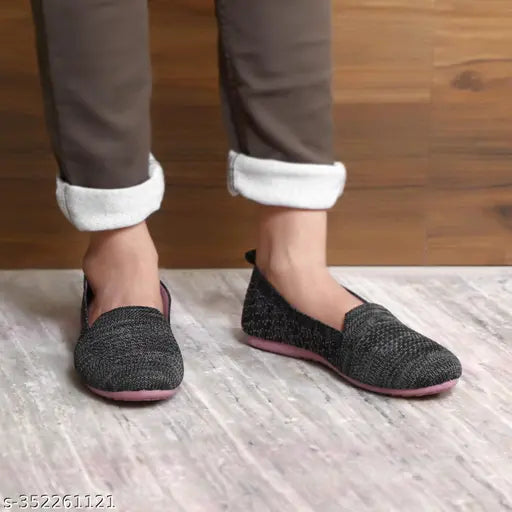 Indian-made high quality Bellies sneakers combo for women. Mesh, closed back, embellished loafers - comfortable, durable, and skin-friendly