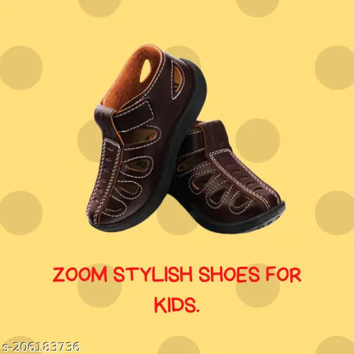 PVC Zoom design kids shoes, comfortable and stylish for active play
