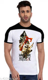 Polycotton Sawan Shivratri Mahadev Bholenath round neck tee, Indian-origin print design