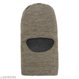 Striped acrylic reversible balaclava/monkey cap, keeps head and face warm. Soft, comfortable, durable, lightweight, fits both men and women