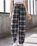 Cotton maxi check pyjama, high-quality sleepwear from India