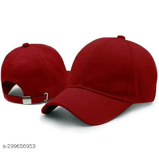 Stylish cotton baseball cap (onesize) - trending modern design for men and women, made in India
