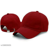 Stylish cotton baseball cap (onesize) - trending modern design for men and women, made in India